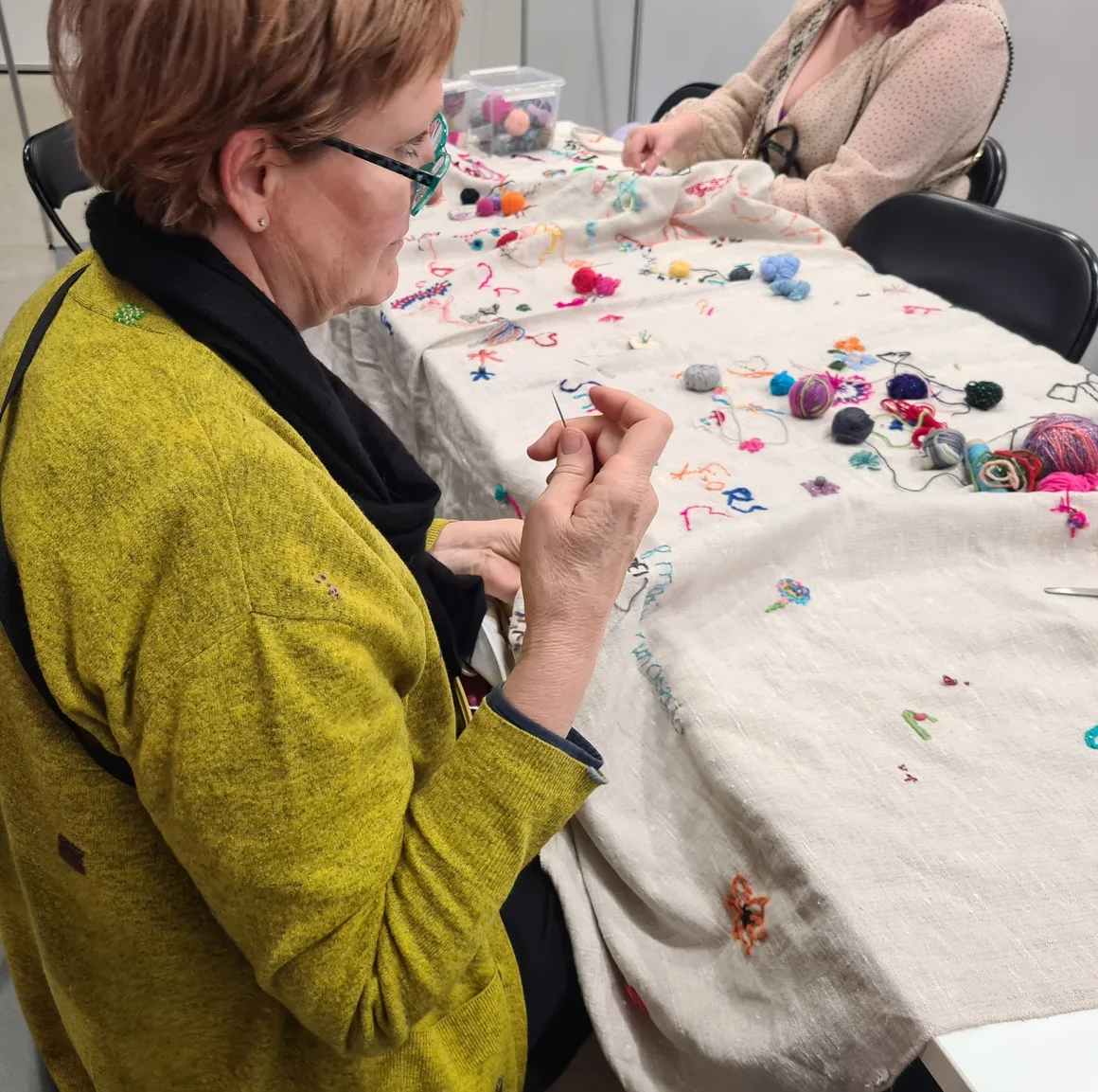 nanna-workshops at Tampere "Kädentaidot Messu" craft fair in Nov 2024