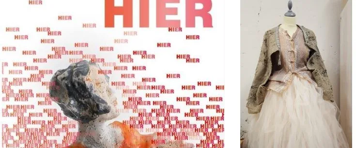 galerie labor im chor, schwäbisch gmünd: nannas arbeiten in der HIER-ausstellung
